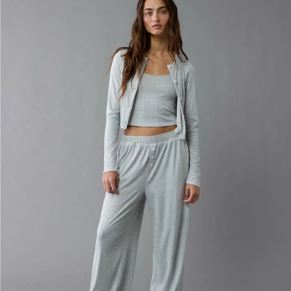 Aerie Light Gray Women's 3-Piece Set